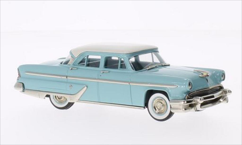 Lincoln Capri 1/43 Brooklin 4-door Sedan turkis/blanche 1955 miniature