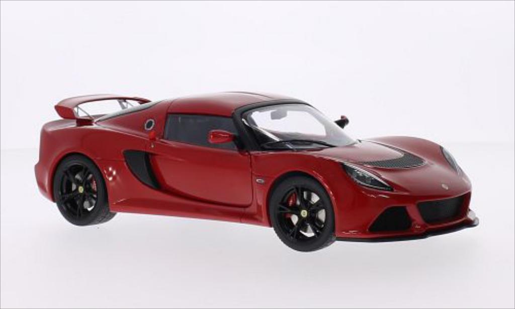 Lotus Exige 1/18 Autoart S red RHD 2012 diecast model cars