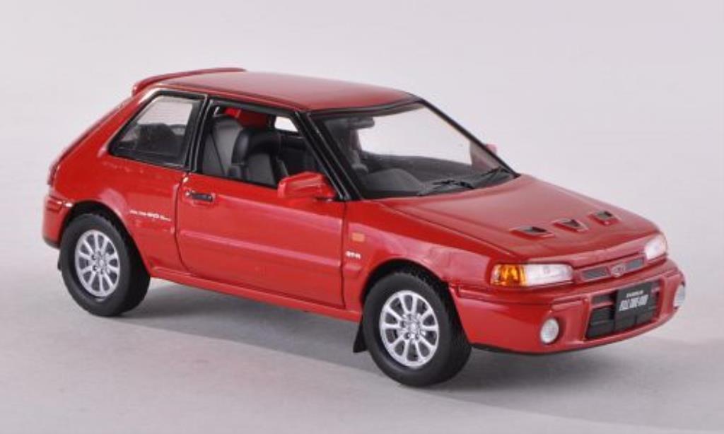 Mazda 323 1/43 IXO GTR rouge 1991 miniature