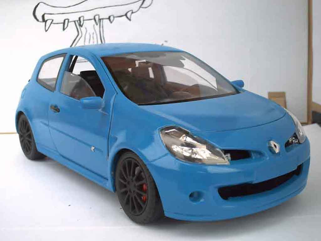 Renault Clio 3 RS 1/18 Solido sport diecast model cars
