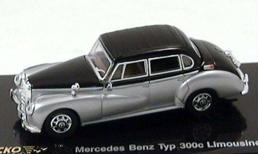 Mercedes 300 C 1/87 Ricko C Limousine grise/noire 1955 miniature