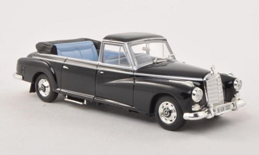 Mercedes 300 1/43 Norev d Landaulet (W189) black Konrad Adenauer 1963