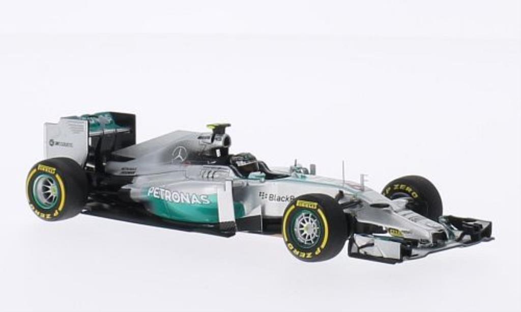 Mercedes F1 1/43 Spark W05 No.6 Petronas GP Australien 2014 miniature
