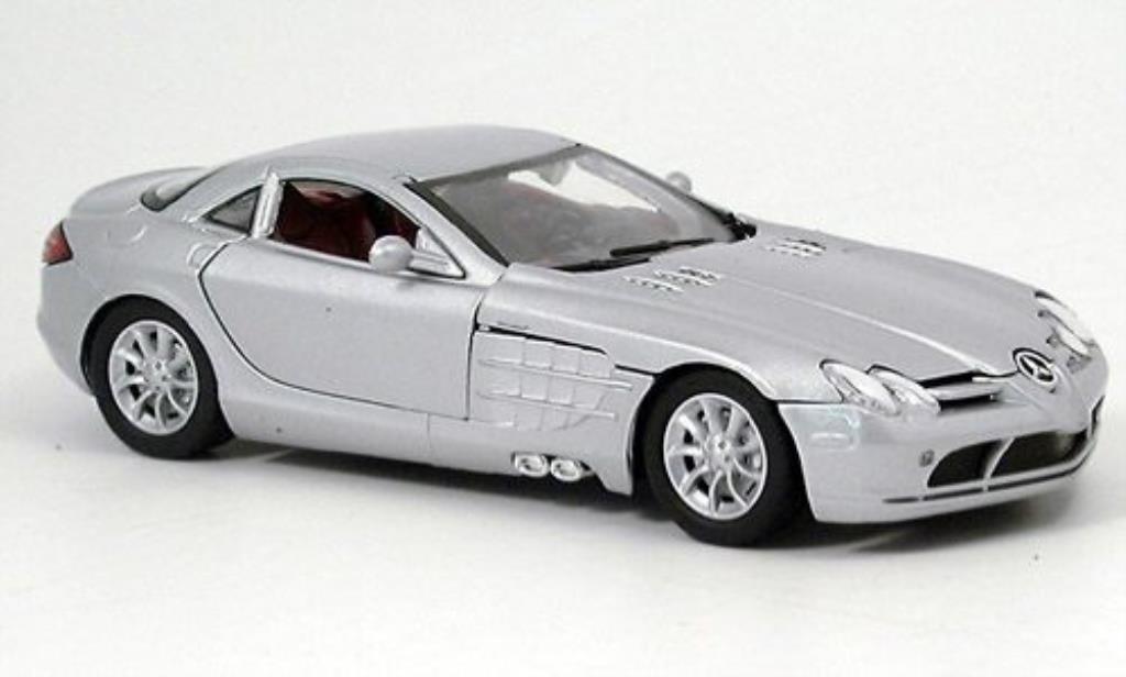 Mercedes SLR 1/24 Motormax McLaren grise miniature
