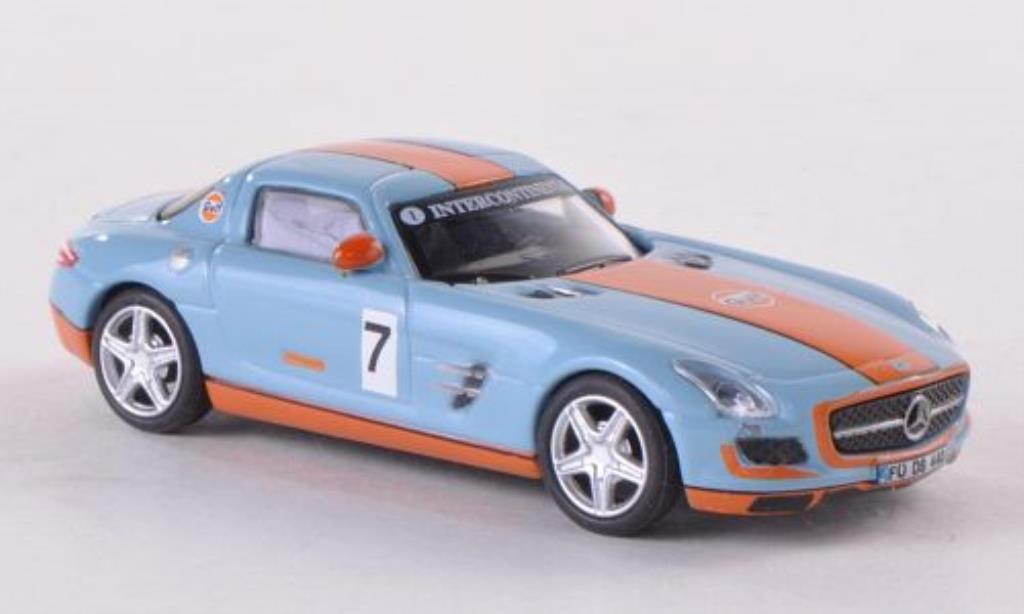 Mercedes SLS 1/87 Schuco AMG Coupe Gulf diecast model cars