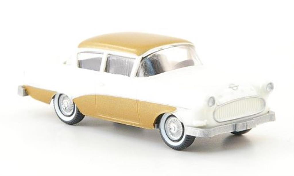 Opel Rekord 1/87 Wiking Ascona beige/gold miniature