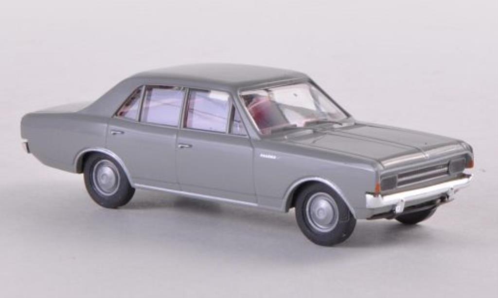Opel Rekord 1/87 Brekina C grise miniature