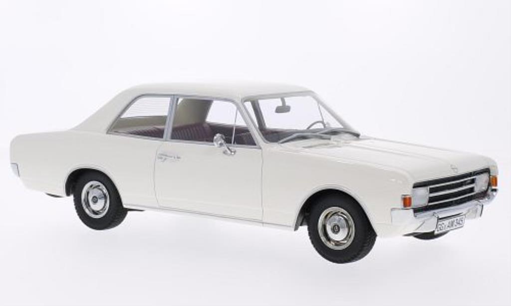 Opel Rekord 1/18 Minichamps C Limousine blanche 1966 miniature