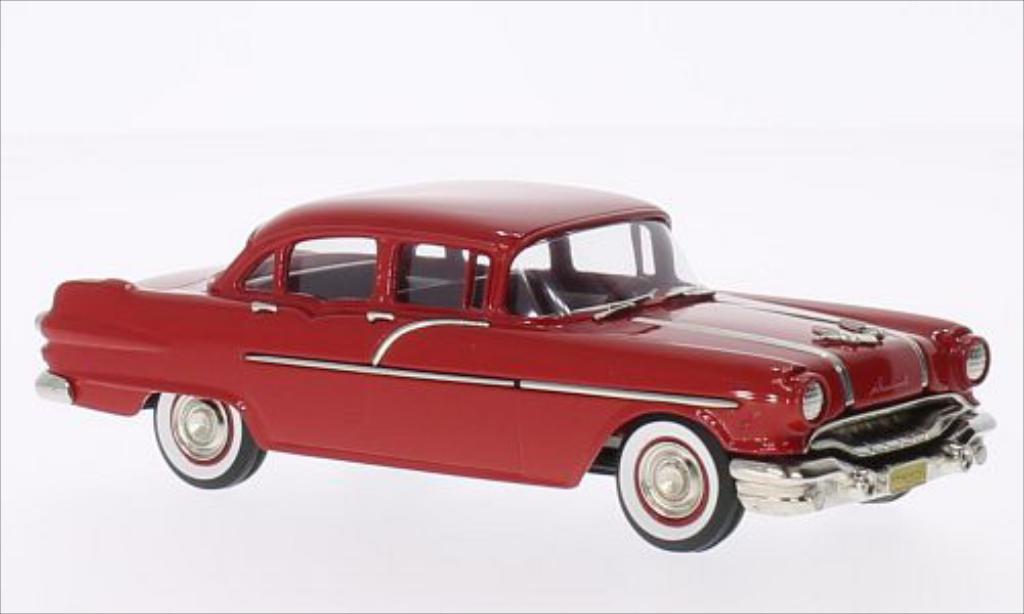Pontiac Chieftain 1/43 Brooklin 870 Sedan rouge 1956 miniature