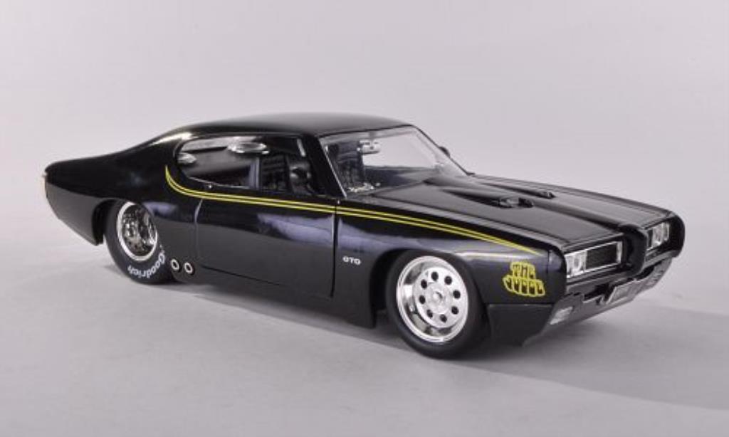 Pontiac GTO 1/24 Jada Toys Toys Judge noire 1969 miniature