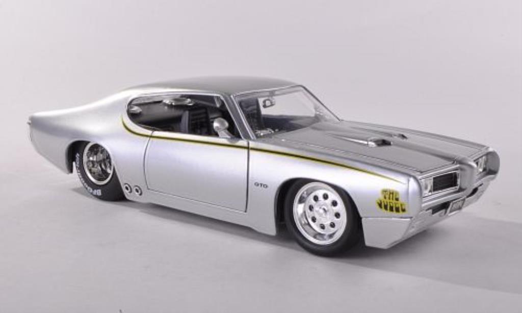Pontiac GTO 1/24 Jada Toys Toys Judge grise 1969 miniature
