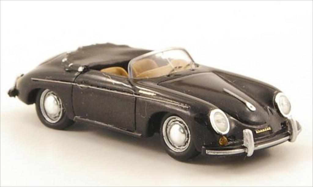 Porsche 356 1/87 Spark Speedster noire 1958 miniature