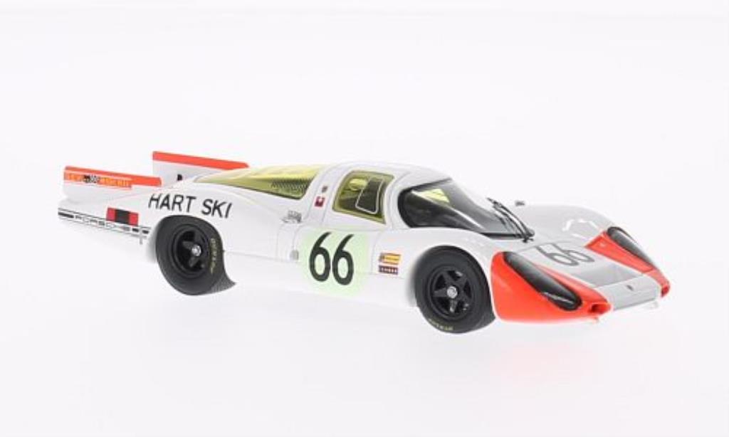 Porsche 907 1/43 Spark No.66 24h Le Mans 1968 /R.Steinemann miniature