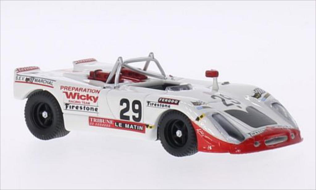 Porsche 908 1971 1/43 Best Flunder RHD No.29 Wicky Racing Team 24h Le Mans /M.Cohen miniature