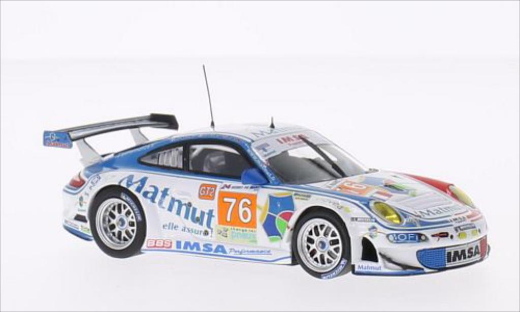 Porsche 997 GT3 1/43 Minichamps GT3 R No.76 Imsa Performance Matmut Matmut 24h Le Mans 2010 /P.Long miniature