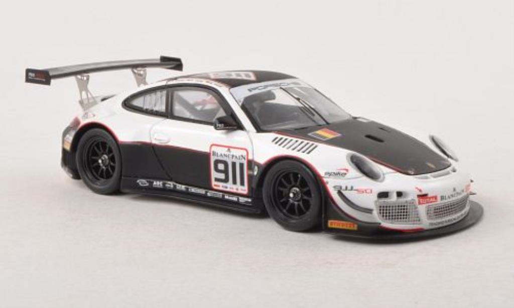 Porsche 991 GT3 R 1/43 Spark No.911 24h of Spa 2013 /M.Mapelli diecast model cars