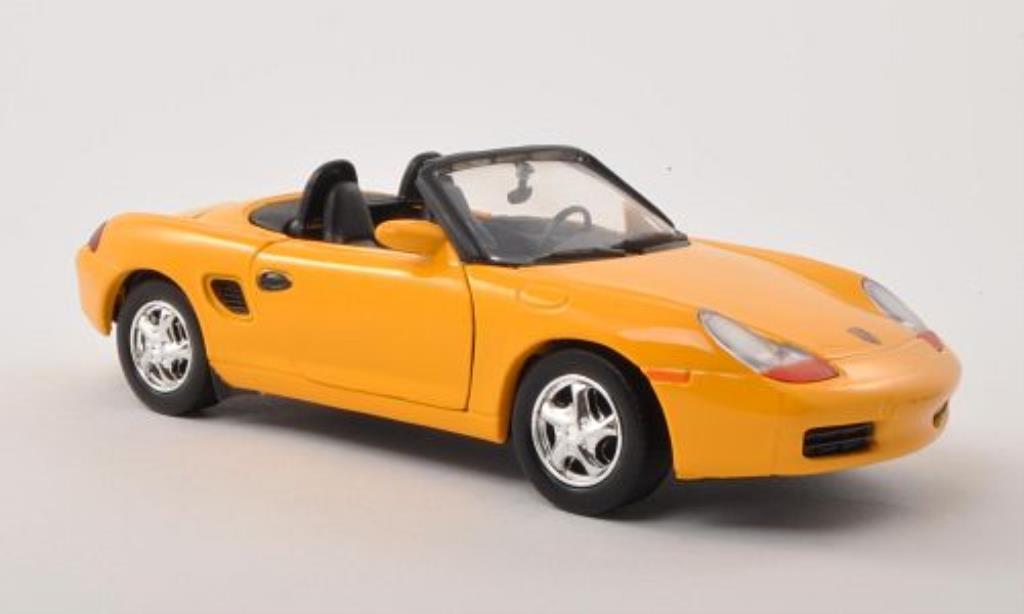 Porsche Boxster 1/24 Motormax (986) jaune miniature