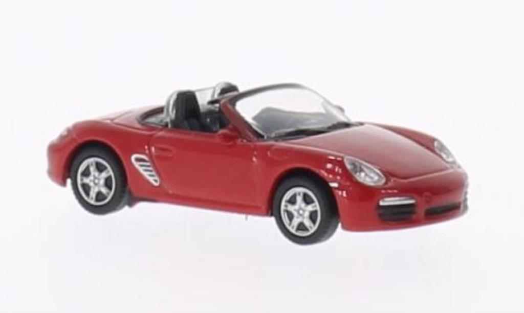 Porsche Boxster 1/87 Welly S rouge miniature