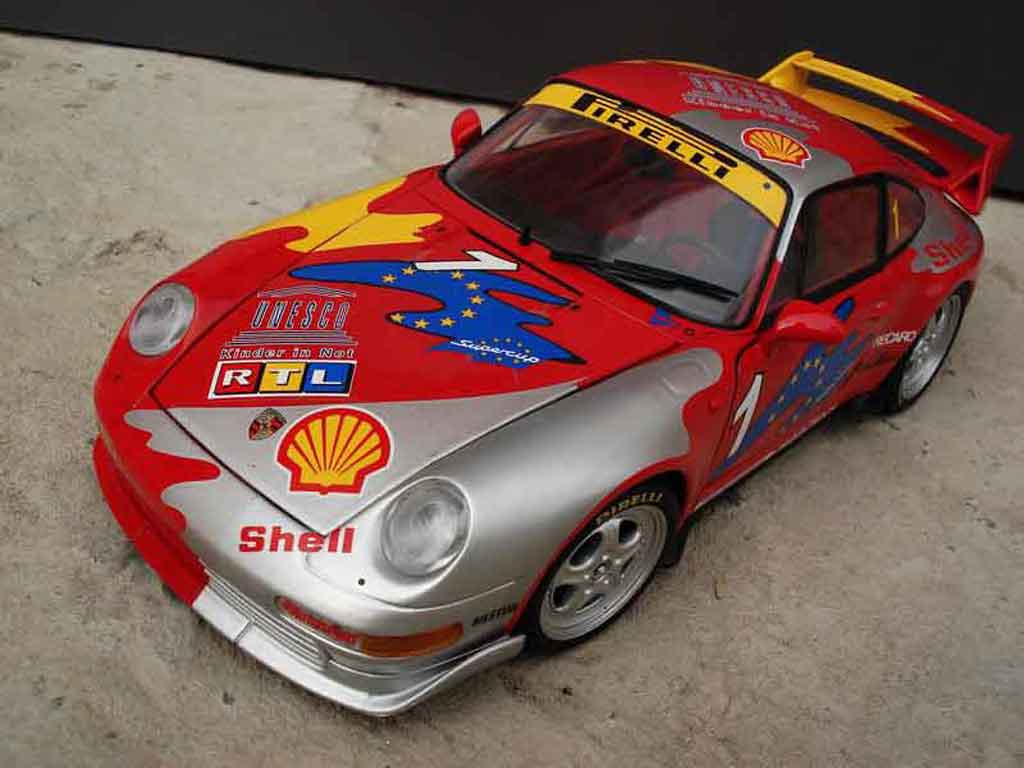 Porsche 993 GT2 1/18 Ut Models GT2 cs carrera supercup #1