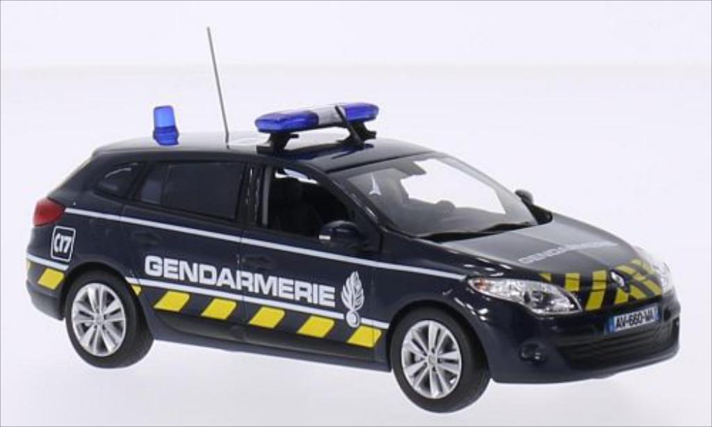 Renault Megane 1/43 Norev III Grandtour Gendarmerie 2012 miniature