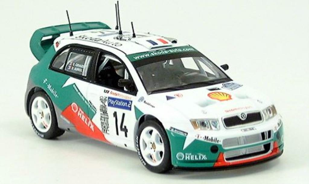 Skoda Fabia WRC 1/43 IXO TdC 2003 miniature