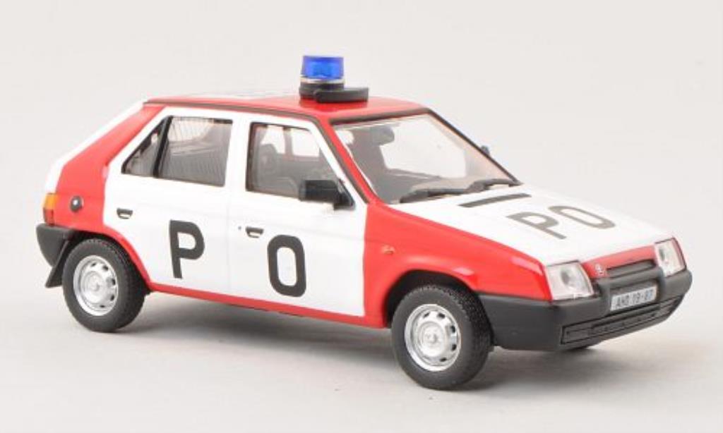 Skoda Favorit 1/43 Abrex PO (Tschecjhische Feuerwehr) 1987 miniature