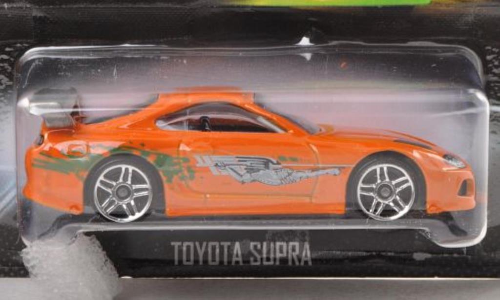 Toyota Supra 1/64 Hot Wheels MkIV Tuning naranja mit Dekor Fast & Furious 1995 coche miniatura