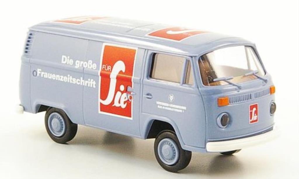 Volkswagen T2 1/87 Brekina Kasten fur Sie Lieferwagen miniature