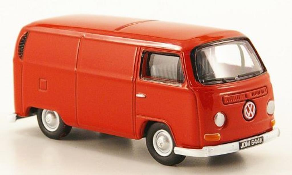 Volkswagen T2 1/76 Oxford Kasten rouge miniature