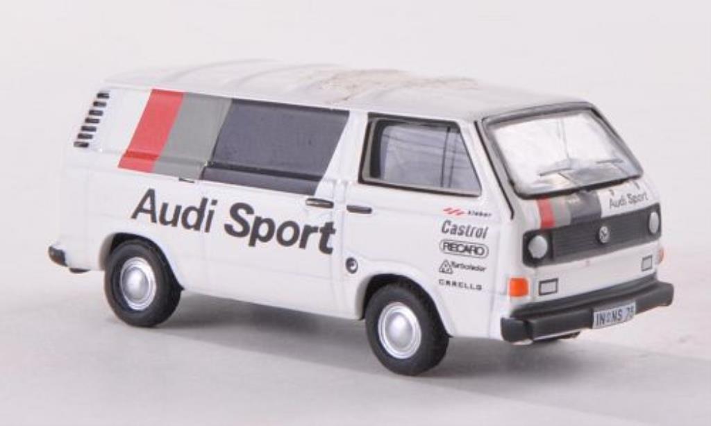 Volkswagen T3 1/87 Bub Kastenwagen Audi-Sport diecast model cars