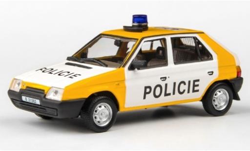Skoda Favorit 1/43 Abrex 136L Policie (CZ) 1988 Policie (Tschechische Polizei) miniature