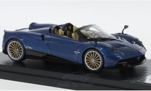 Pagani Huayra 1/43 Almost Real Roadster bleue/carbon 2017 miniature