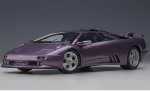 Lamborghini Diablo 1/18 AUTOart SE30 Jota metallise purple diecast model cars