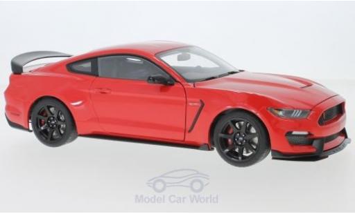 Ford Mustang 1/18 AUTOart Shelby GT-350R red 2017 diecast model cars