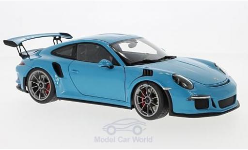 Porsche 991 GT3 RS 1/18 AUTOart 911 () GT3 RS blue 2016 diecast model cars