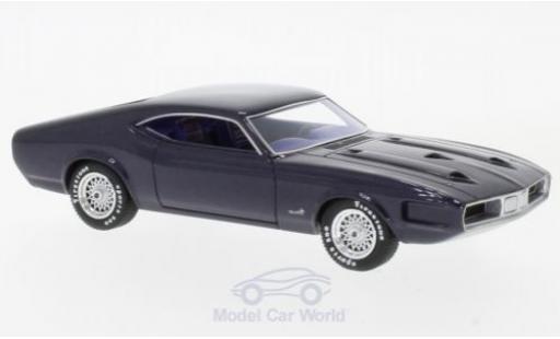 Ford Mustang 1970 1/43 AutoCult Milano metallise purple diecast model cars