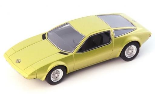 Opel GT 1/43 AutoCult /W (Geneve Concept) metallic-yellow 1975 diecast model cars