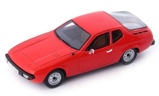 Porsche 924 1/43 AutoCult Prougeotyp rouge 1974 miniature