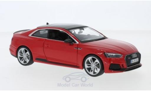 Audi RS5 1/24 Bburago RS 5 red 2019 diecast model cars