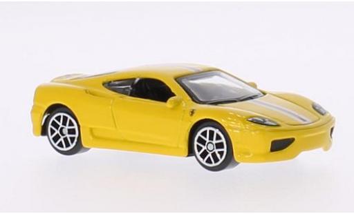 Ferrari 360 1/64 Bburago Challenge Stradale jaune miniature