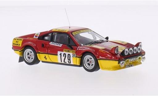 Ferrari 308 1/43 Best GTB Gr.4 No.129 Rally Monte Carlo 1983 D.Gauthier/F.Gauthier miniature