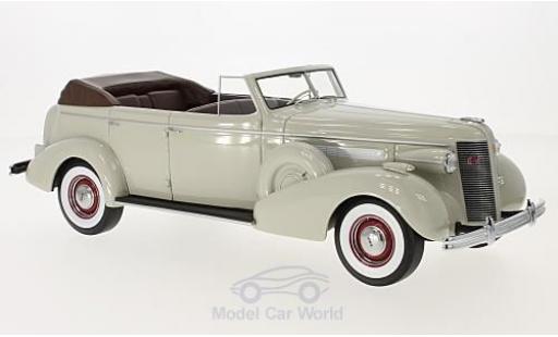 Buick Roadmaster 1/18 BoS Models 80-C Four-Door Phaeton grise 1937 miniature