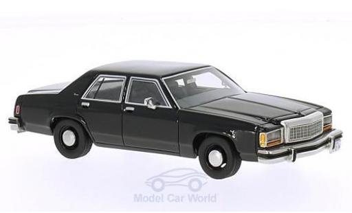 Ford LTD 1/43 BoS Models Crown Victoria black 1987 diecast model cars