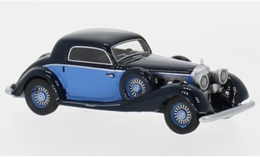 Mercedes 540 1/87 BoS Models K Sportcoupé bleue/bleue 1936 miniature