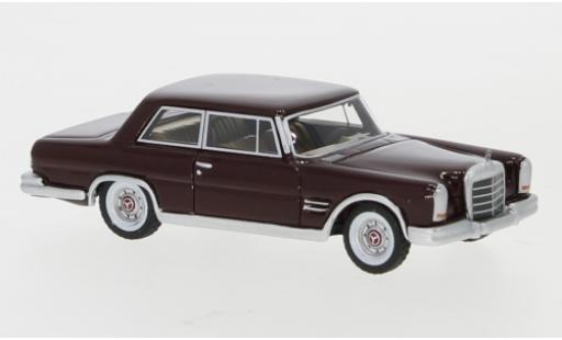 Mercedes 600 1/87 BoS Models (W100) Nallinger Coupé rouge 1963 miniature
