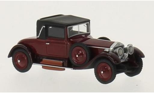 Rolls Royce Silver Ghost 1/87 BoS Models Doctors Coupe dunkelrouge/noire RHD 1920 miniature