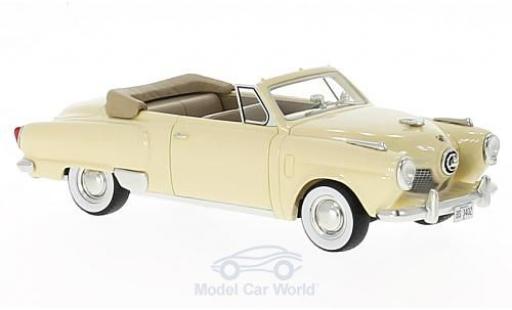 Studebaker Champion 1/43 BoS Models Convertible beige 1951 miniature