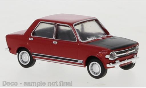 Fiat 128 1/87 Brekina rouge/noire 1969 miniature