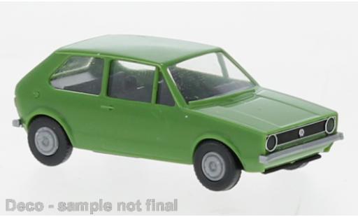 Volkswagen Golf 1/87 Brekina I verde 1974 modellino in miniatura