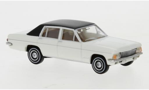 Opel Admiral 1/87 Brekina blanche/noire 1969 miniature